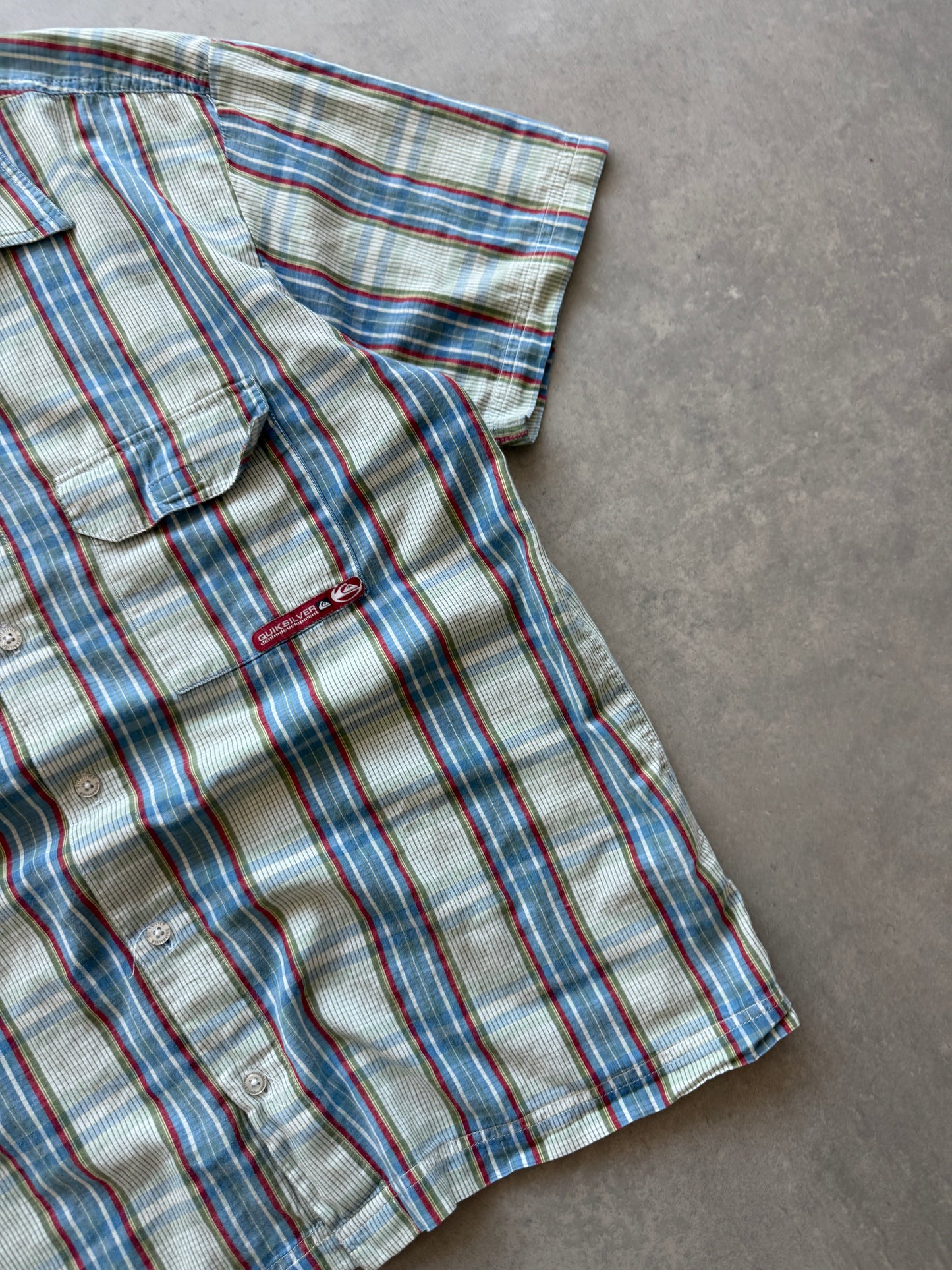 Quiksilver Y2K muška boxy fit košulja (M)