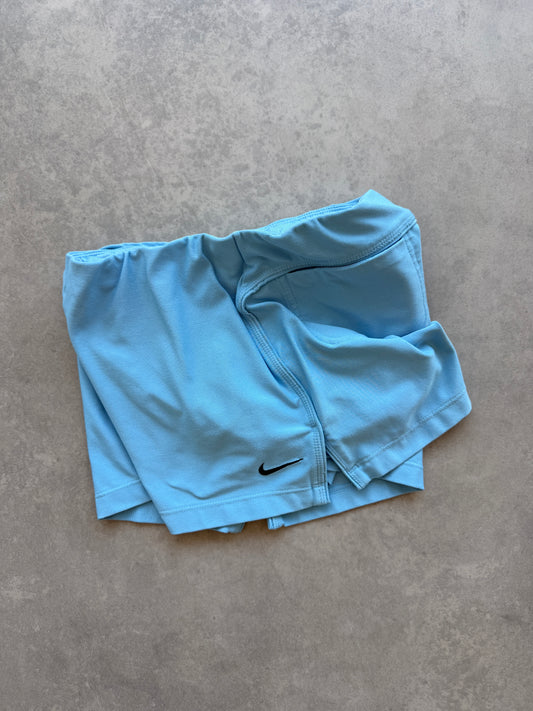 Nike 2000s ženski plavi šorc (XS)