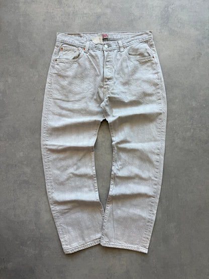 Levis 501 vintage muške sive farmerke (36x30)
