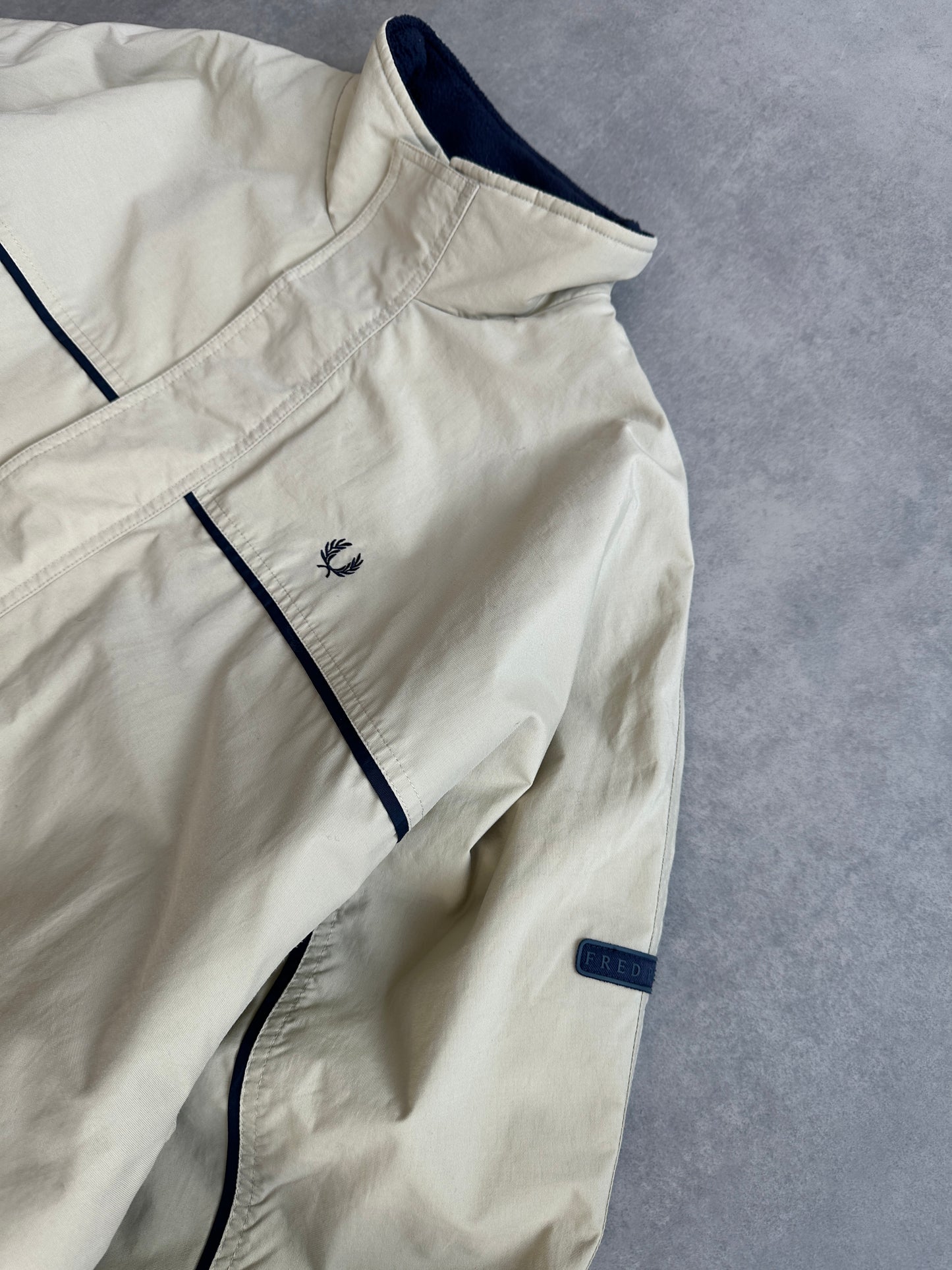 Fred Perry vintage muška bež jakna (XL)