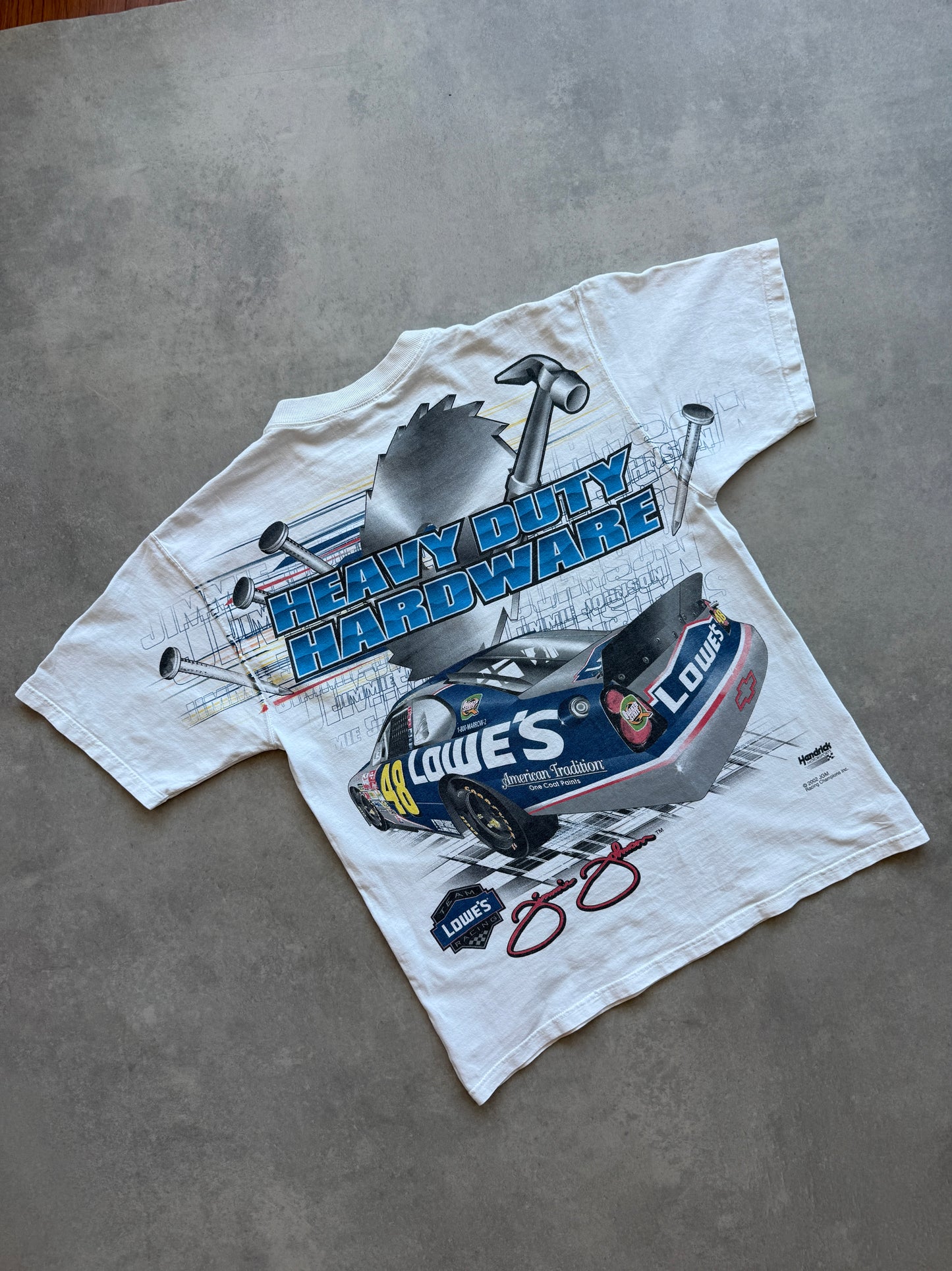 Nascar Team Lowes vintage muška oversized majica (M)