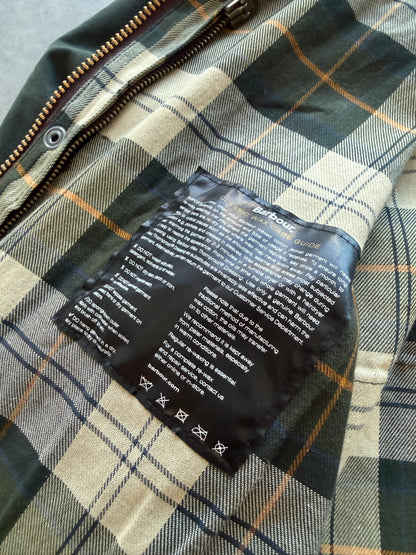 Barbour Beaufort Tartan muška wax cotton jakna (L)
