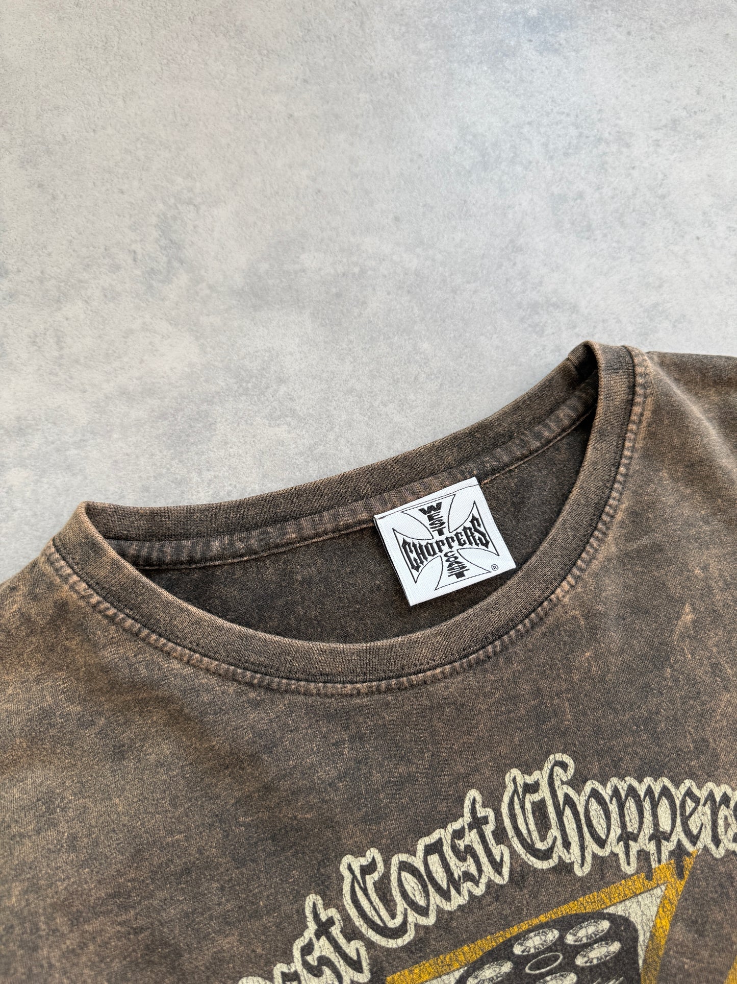 West Coast Choppers muška tiedye majica (L)