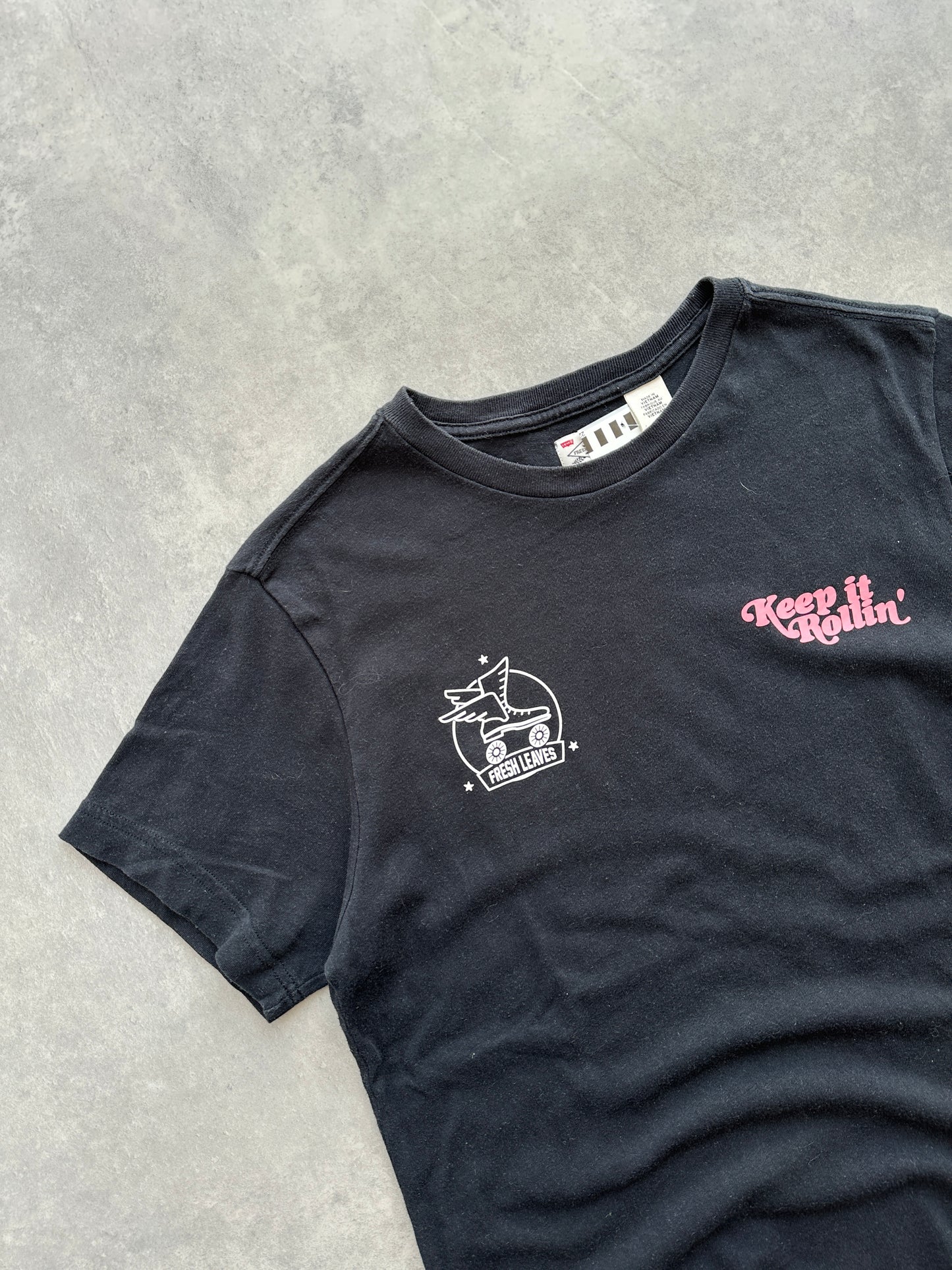 Levis x Justim Timerlake muška crna majica (M)