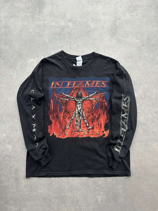 In Flames Clayman vintage 90s muška majica (XL)