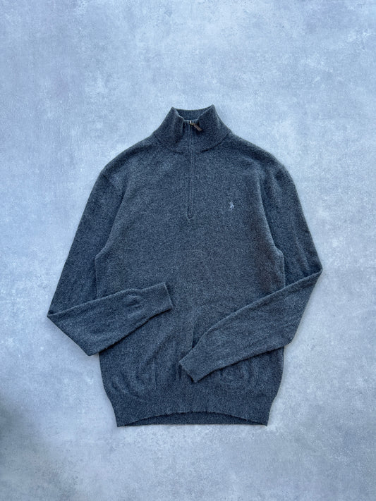 Polo by Ralph Lauren 1/4 zip muški vuneni džemper (M)