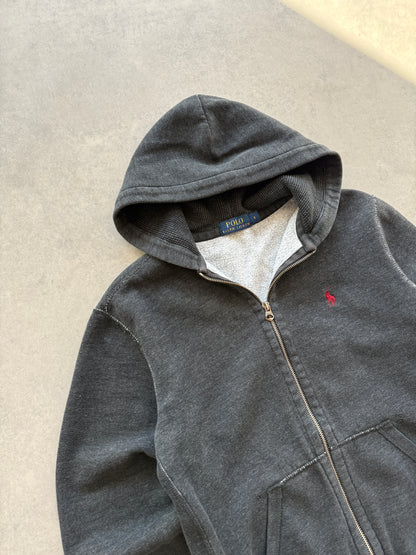 Polo by Ralph Lauren siva zip heavy cotton dukserica (S)