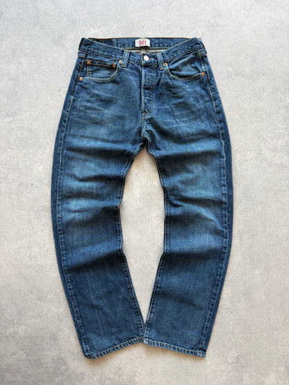 Levis 501 muške plave farmerke (32x32)