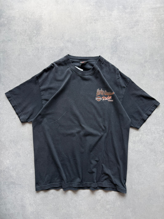Harley Davidson muška retro crna majica (XL)