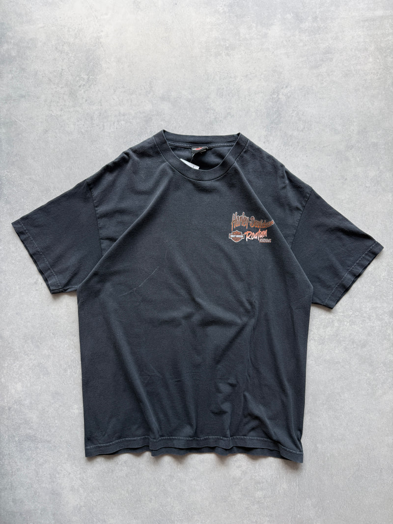 Harley Davidson muška retro crna majica (XL)
