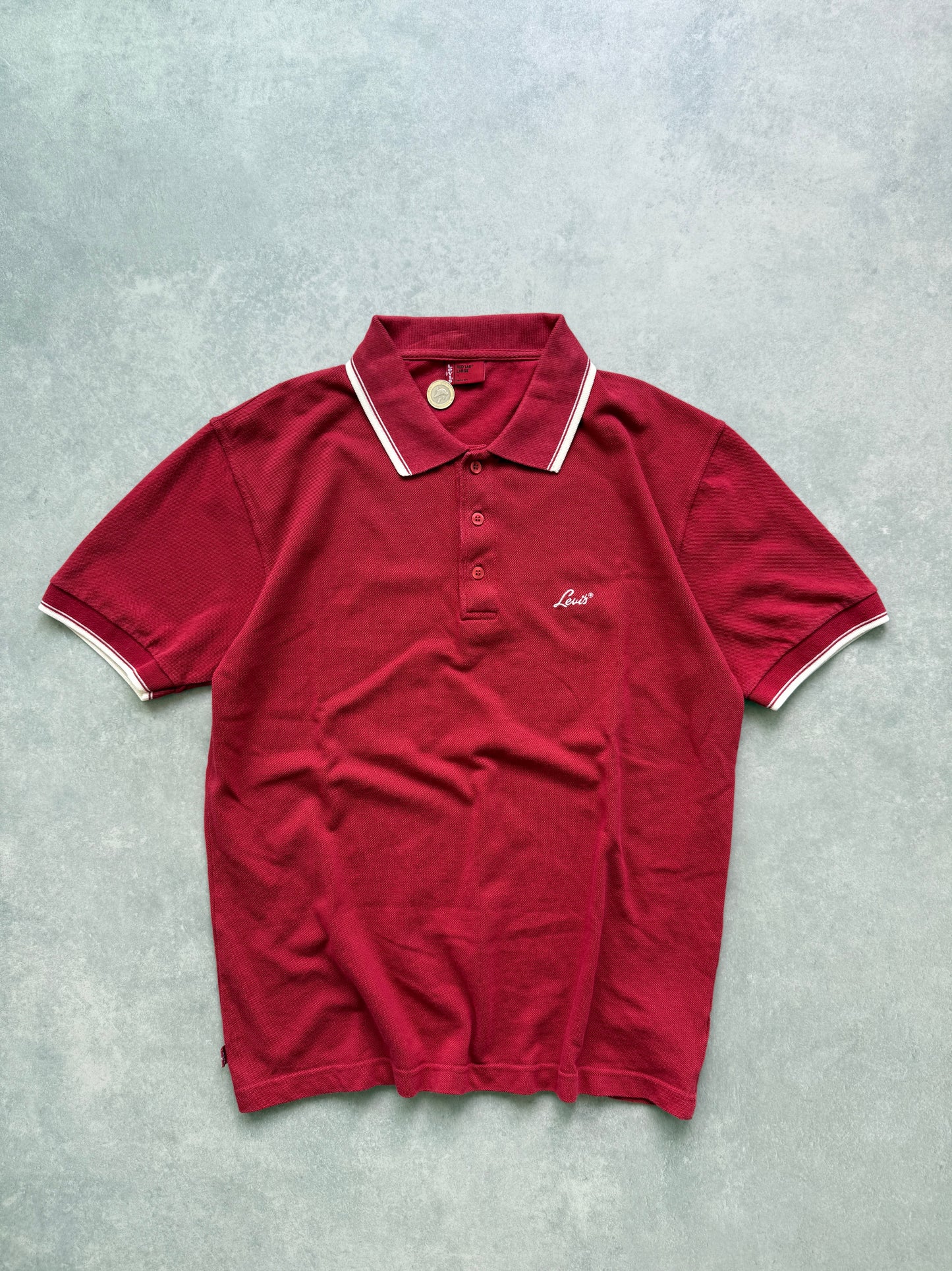 Levis muška bordo polo majica (L)