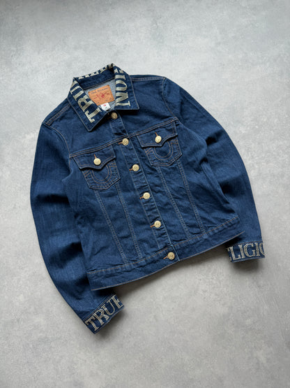 True Religion retro ženska slim fit teksas jakna (L)