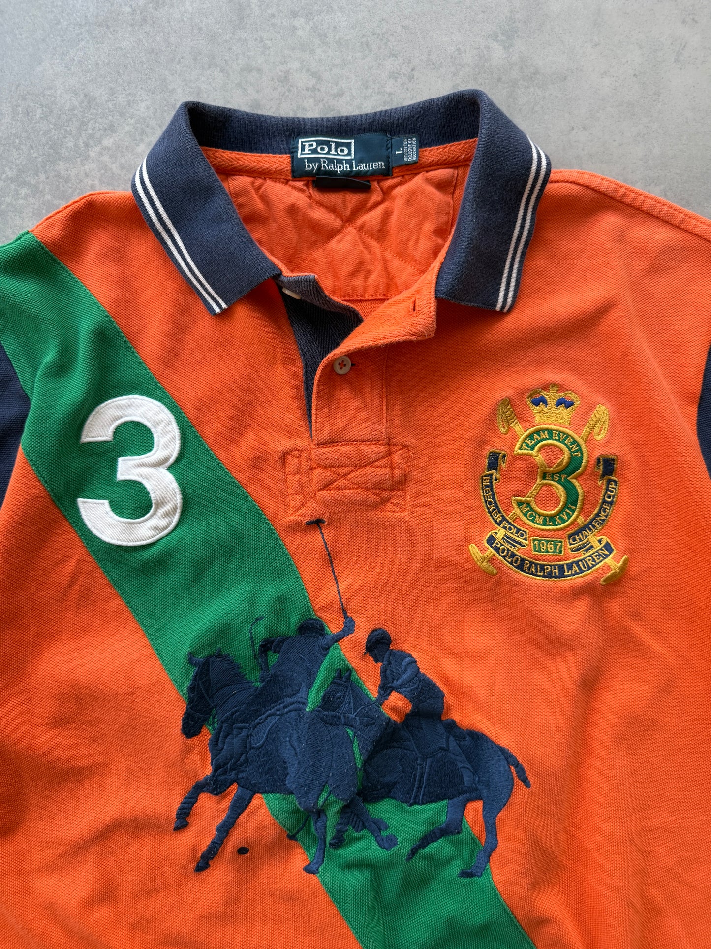 Polo by Ralph Lauren big pony vintage muška majica (L)