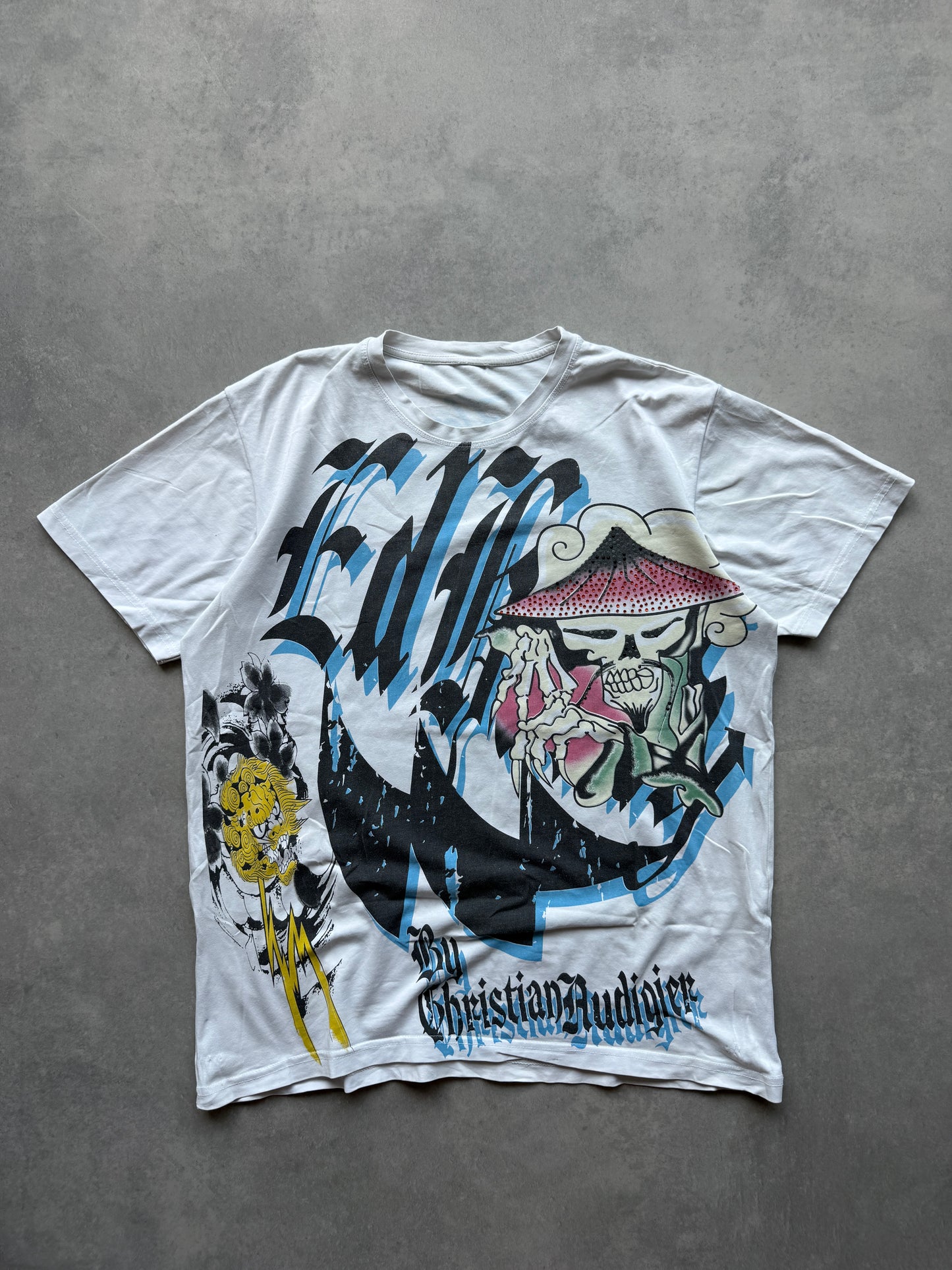 Christian Audigier Ed Hardy Y2K muška majica (XL)