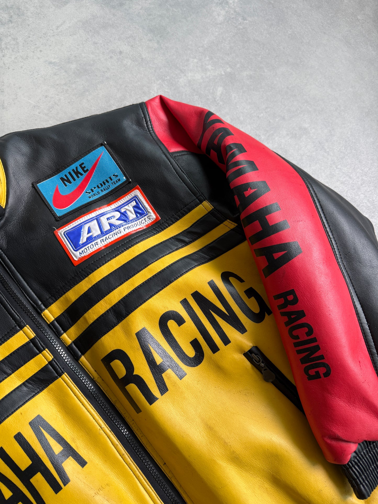 Yamaha Racing vintage muška kožna jakna (L)