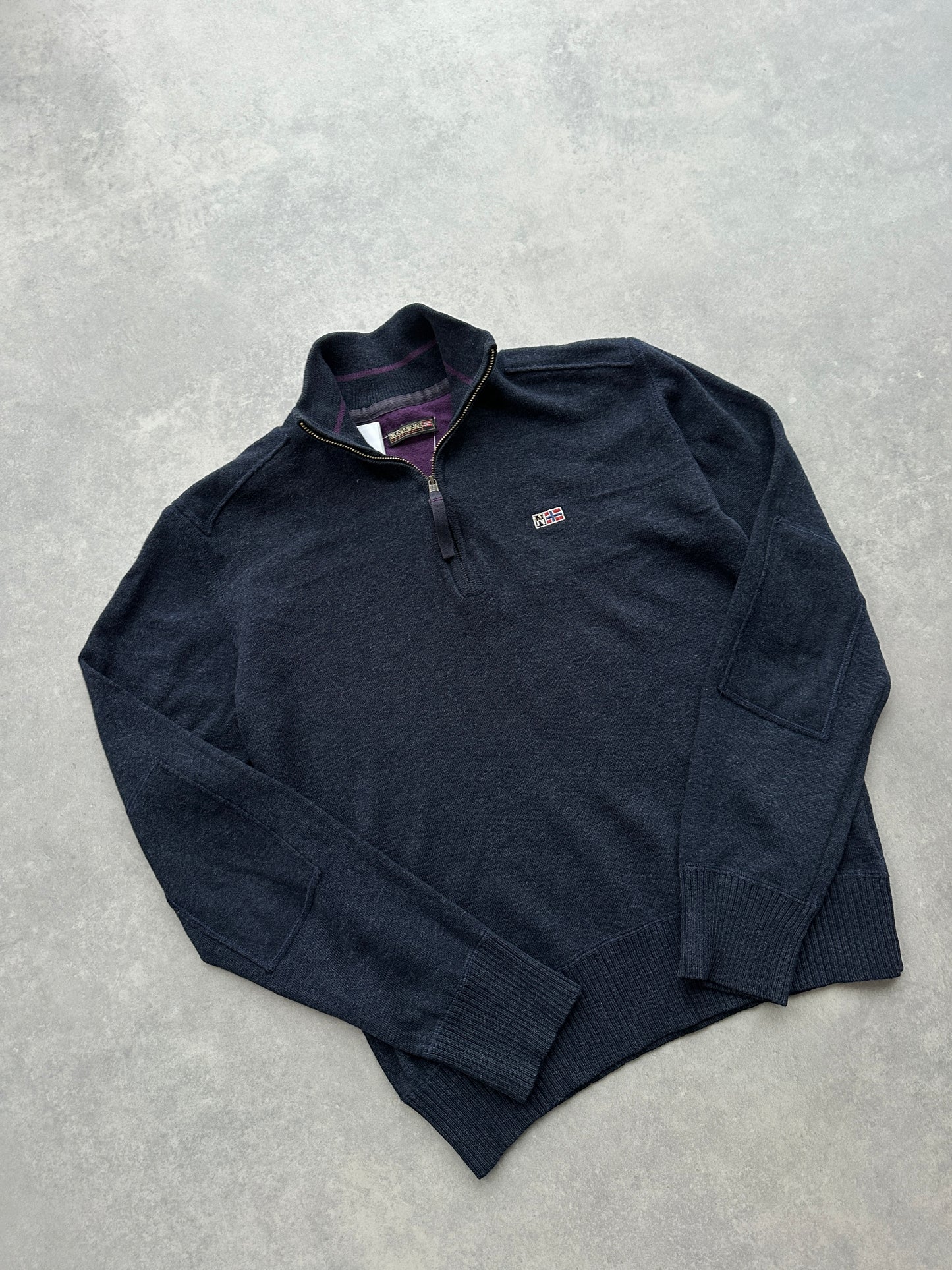 Napapijri 1/3 zip muški džemper (S)