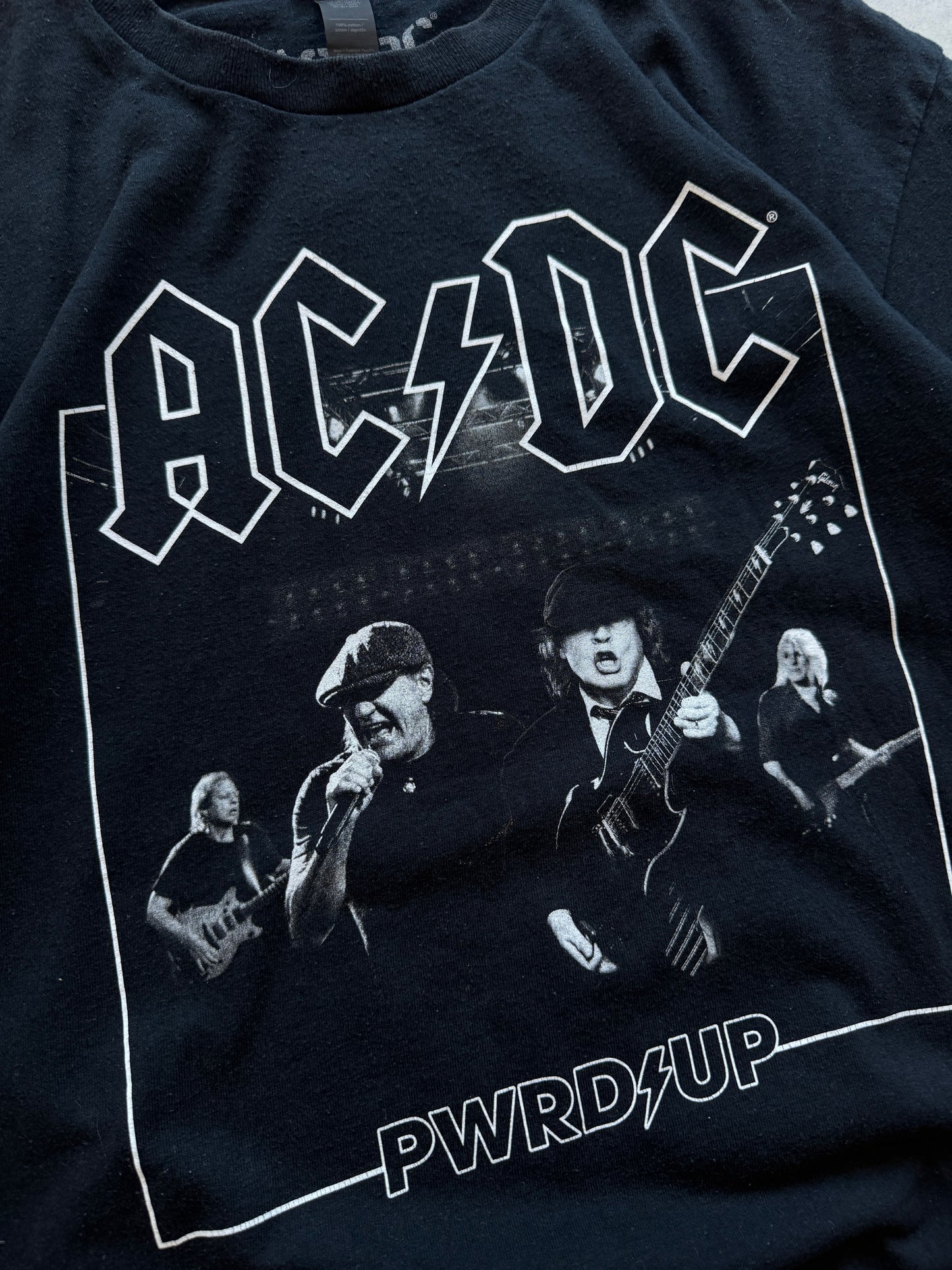 ACDC Power Up muška crna bend majica (L)
