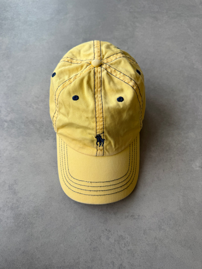 Polo by Ralph Lauren vintage ženski žuti kačket (OS)