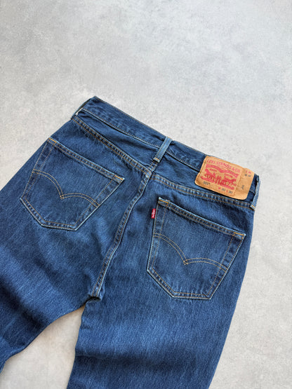 Levis 501 muške tamno plave farmerke (30x30)