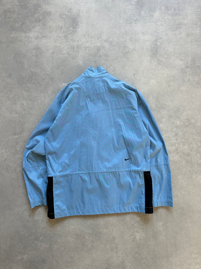 Nike 2000s muški plava šuškava dukserica (M)