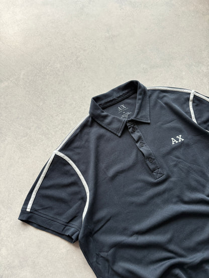 Armani Exchange muška crna polo majica (XL)