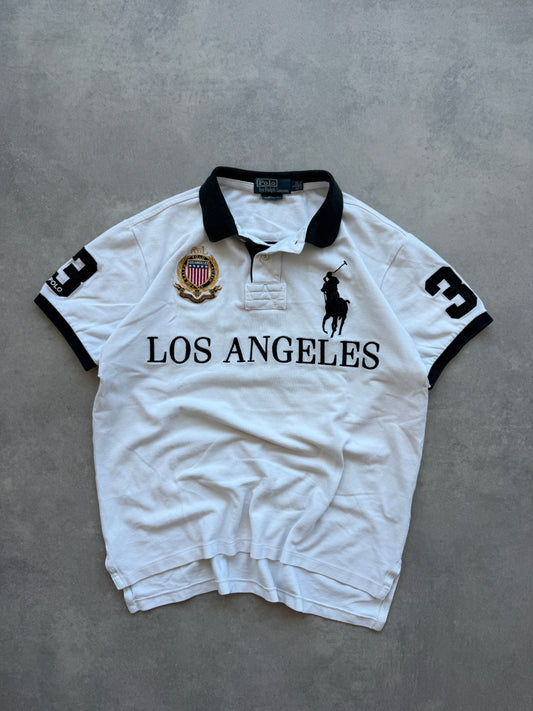 Polo by Ralph Lauren Chief Keef Los Angeles vintage muška polo majica (L)
