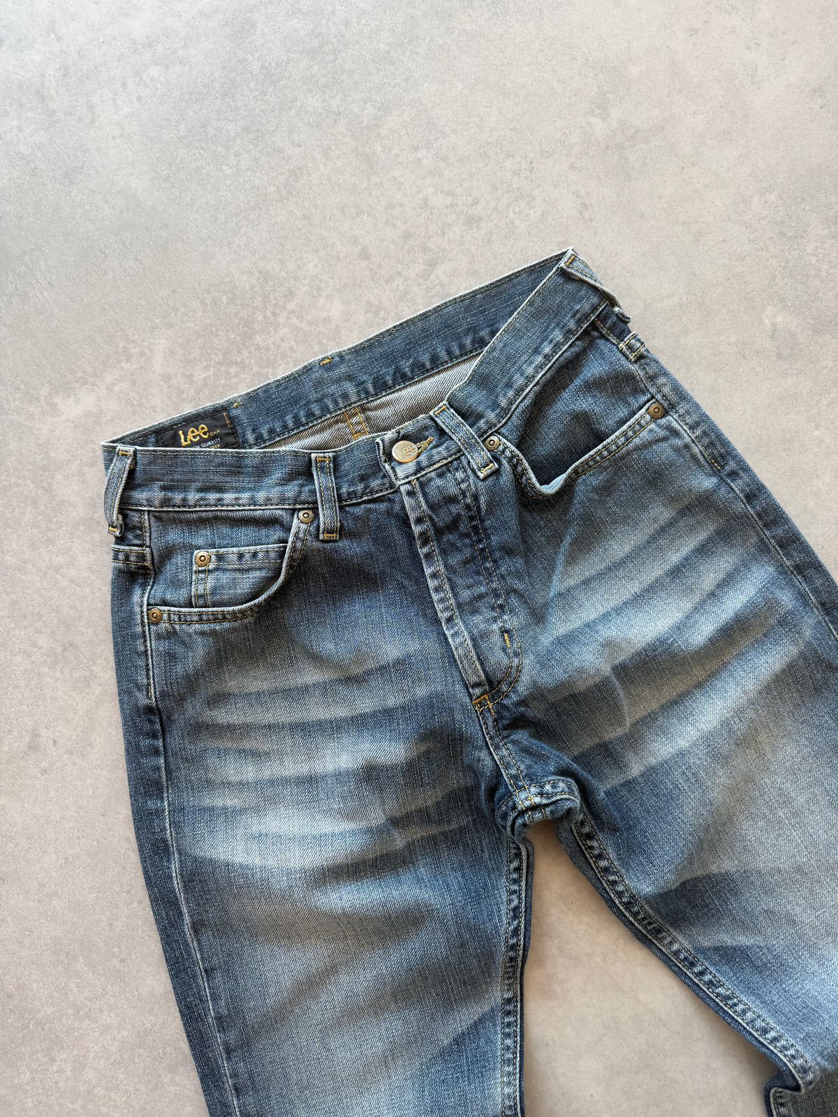 Lee vintage ženske bootcut farmerke (XS)