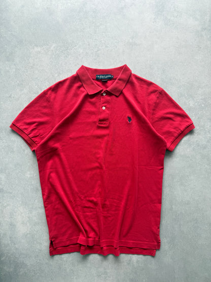 USPA muška crvena polo majica (M)