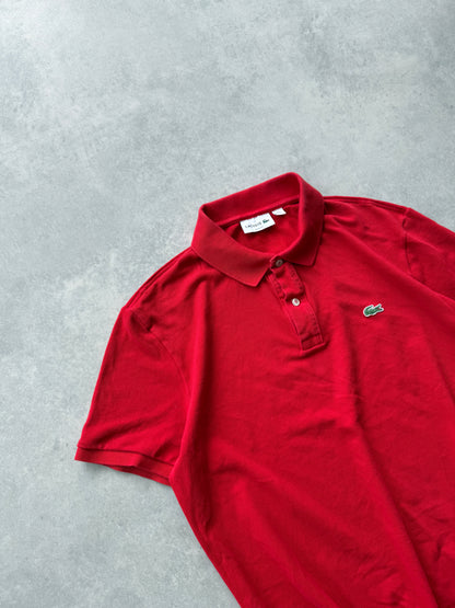 Lacoste muška slim fit crvena polo majica (XL)