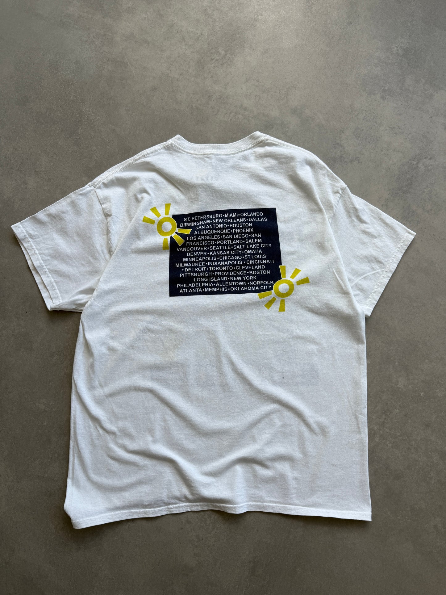 Butthole Surfers vintage muška bijela majica (XL)