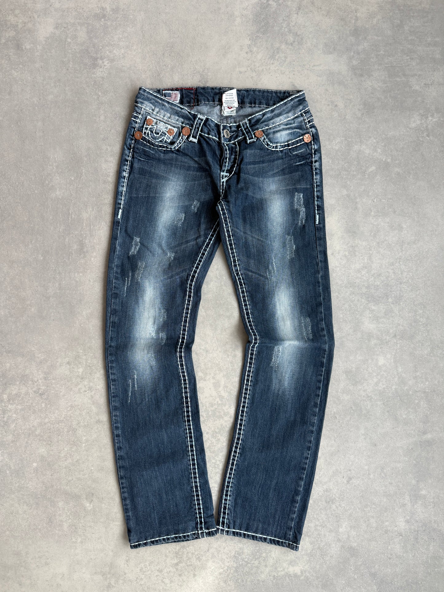 True Religion Y2K ženske slim fit farmerke (31)