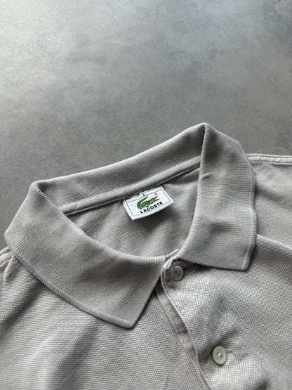 Lacoste vintage muška siva polo majica (XL)