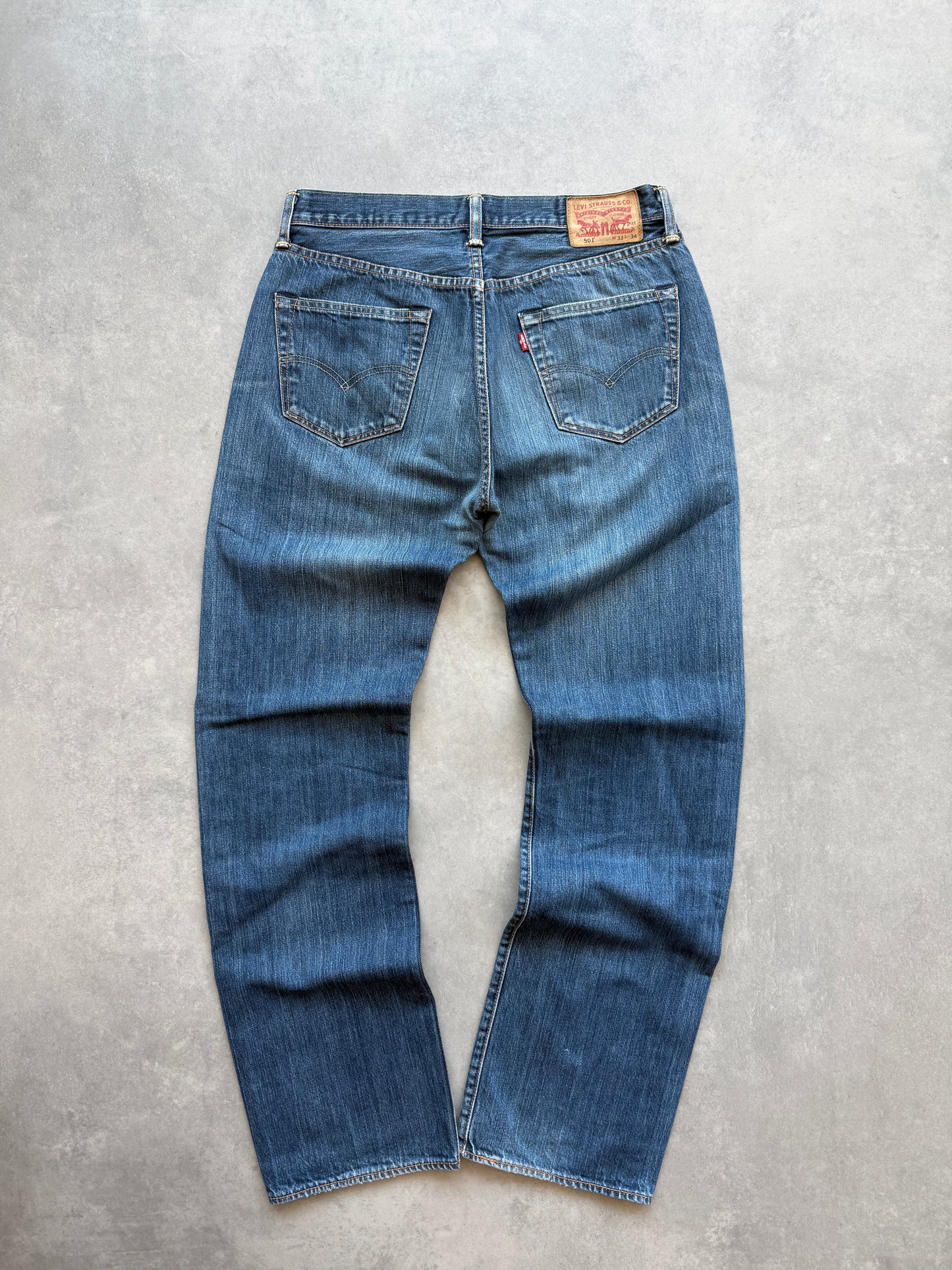 Levis 501 muške farmerke (33x34)