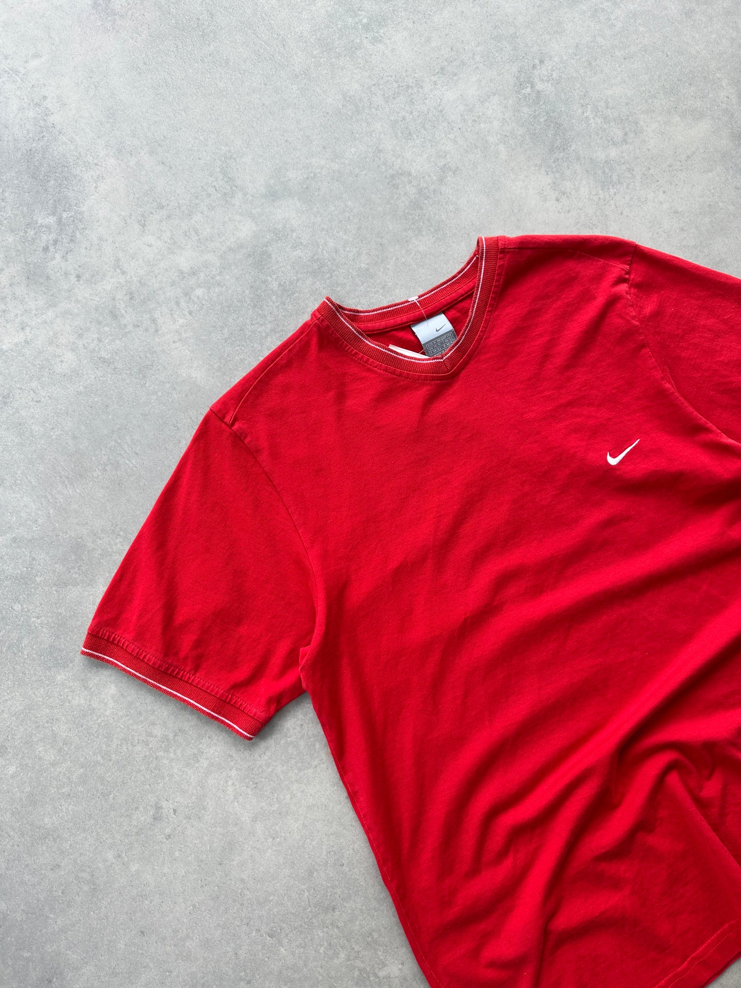 Nike 2000s basic muška crvena majica (M)