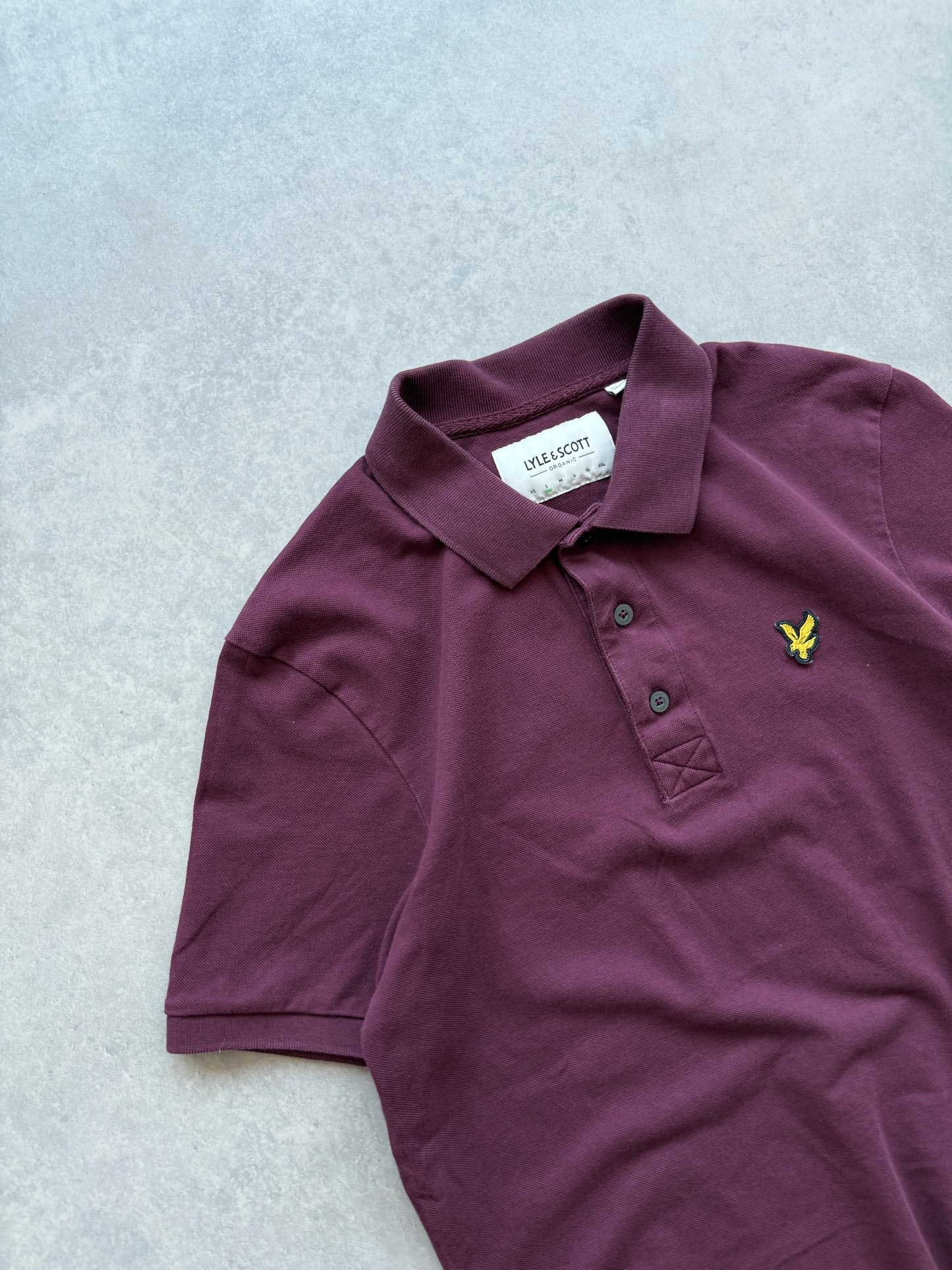 Lyle & Scott muška bordo majica (S)