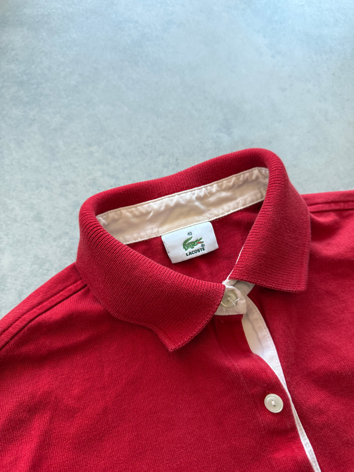 Lacoste vintage ženska polo dukserica (L)
