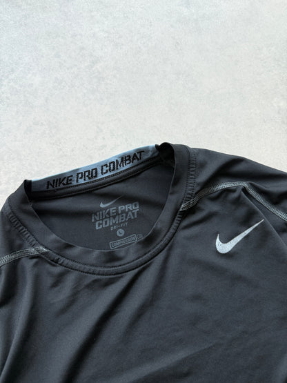 Nike Pro Combat muška crna kompresiona majica (L)