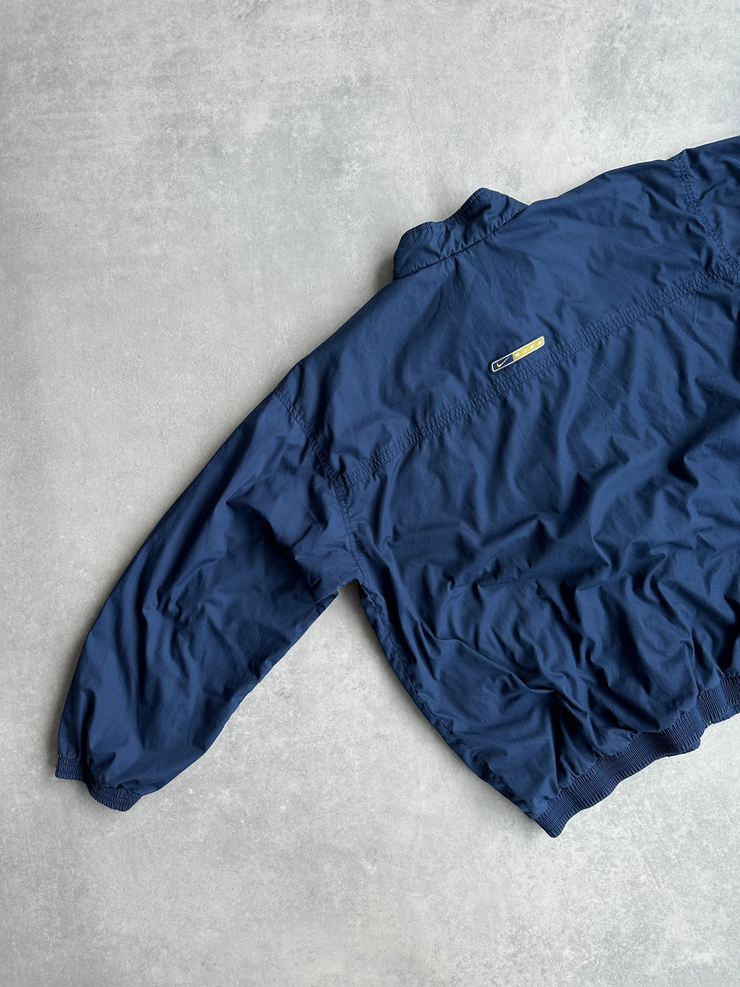 Nike 90s muška navy plava šuškava jakna (XL)