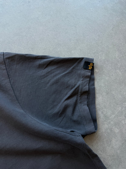 Alpha Industries muška siva majica (M)
