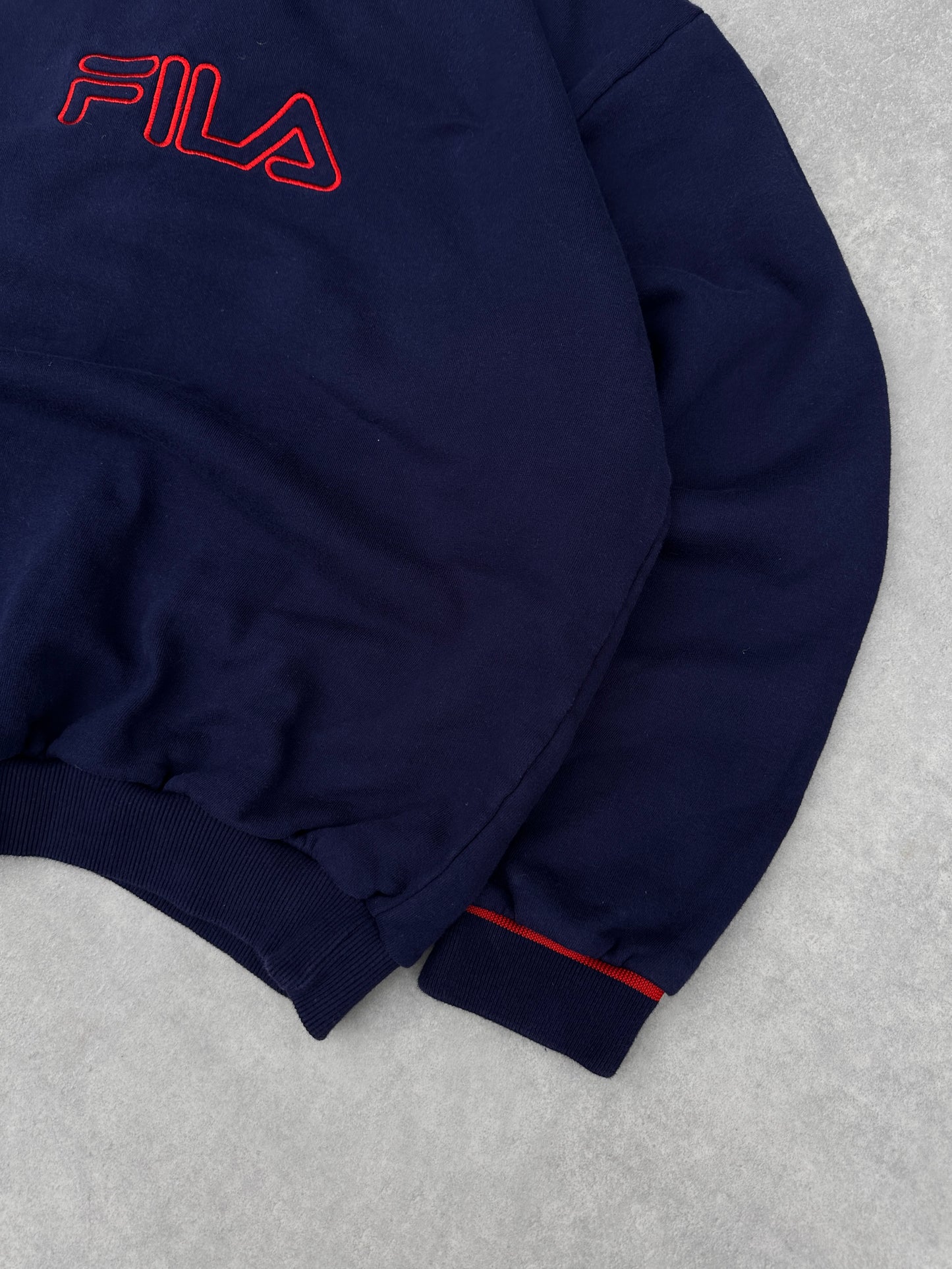 Fila basic navy blue muška dukserica (XL)