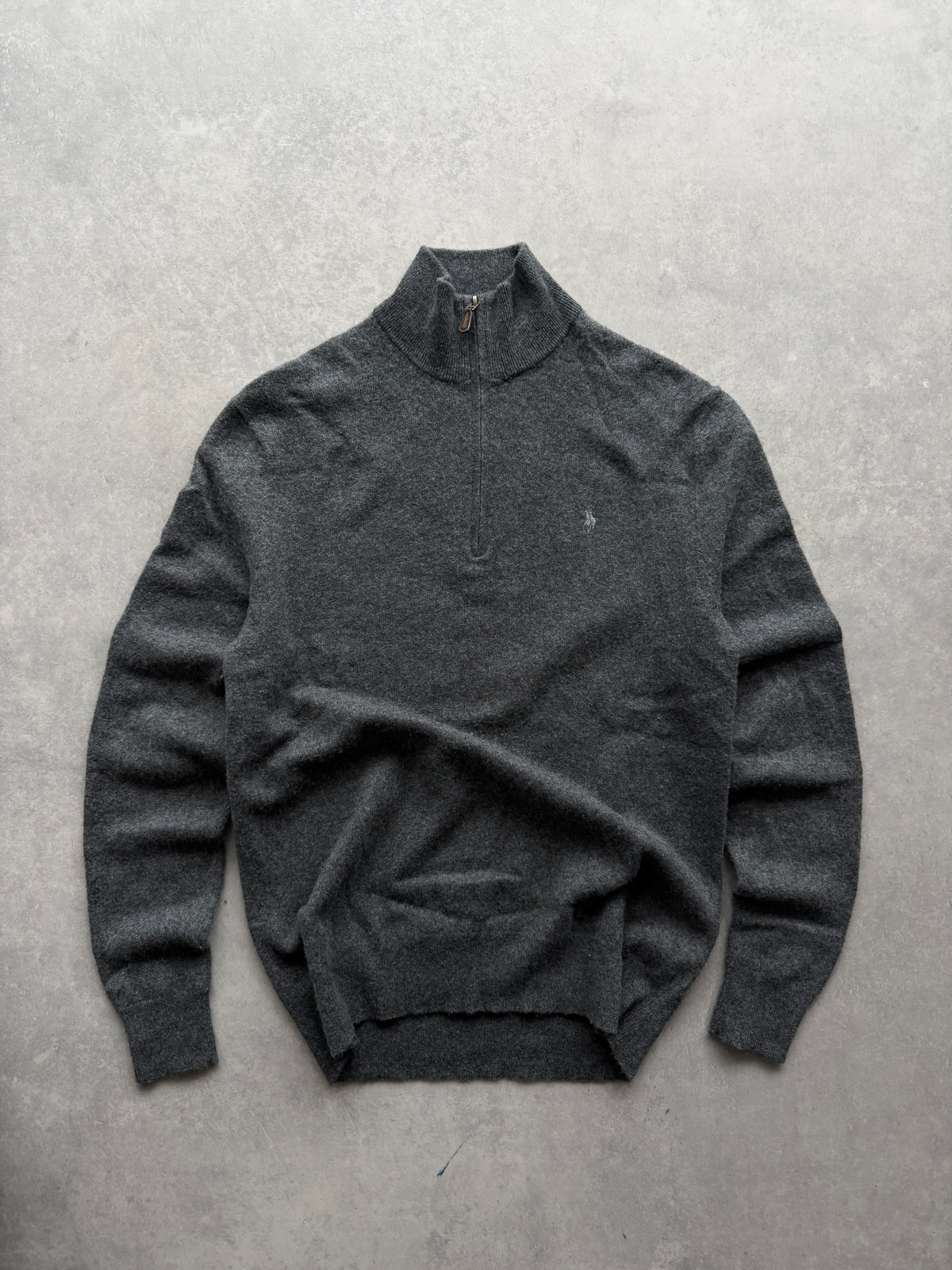 Polo by Ralph Lauren 1/4 zip muški vuneni džemper (M)