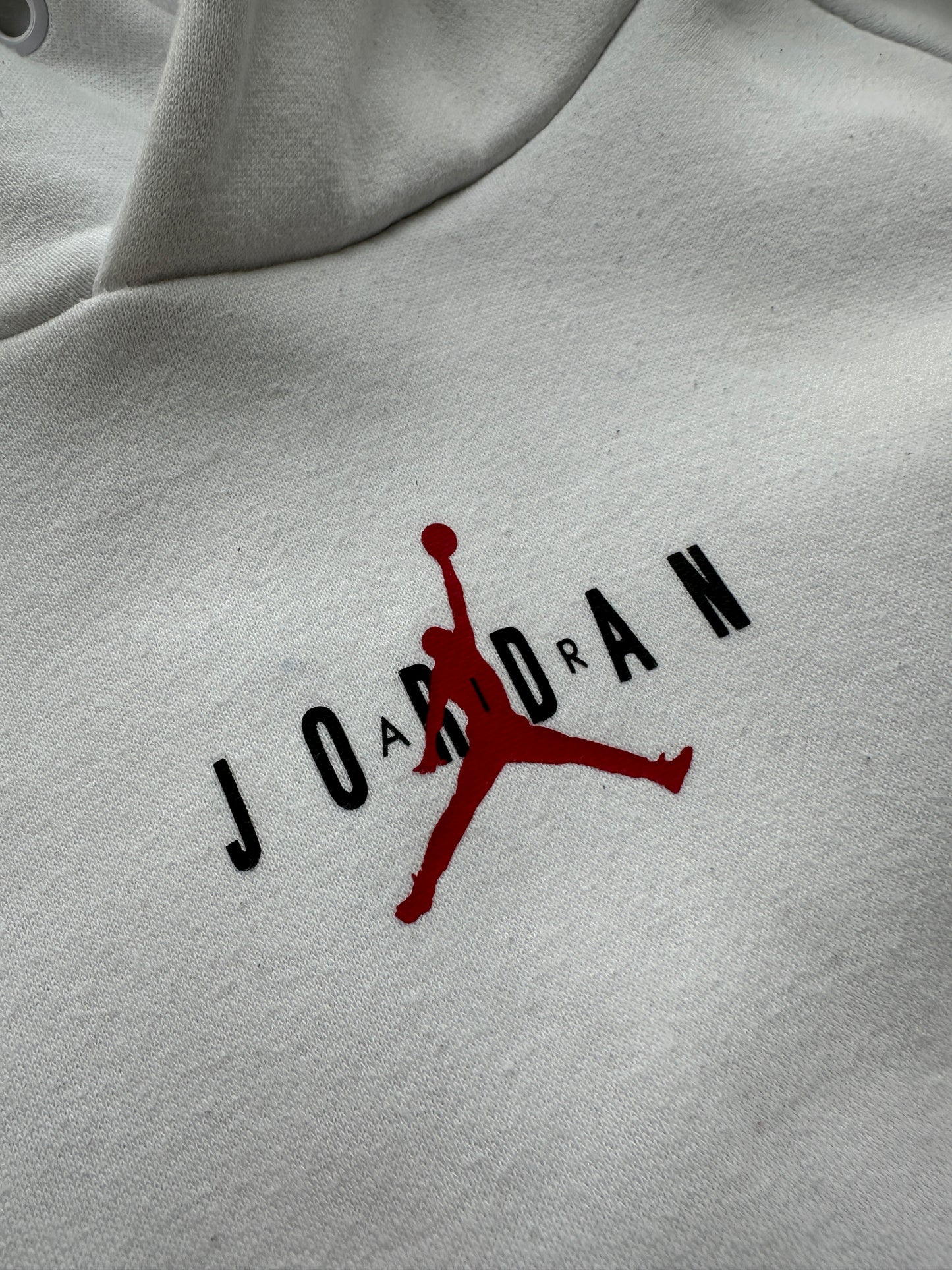 Nike Air Jordan muška bijela dukserica (S)