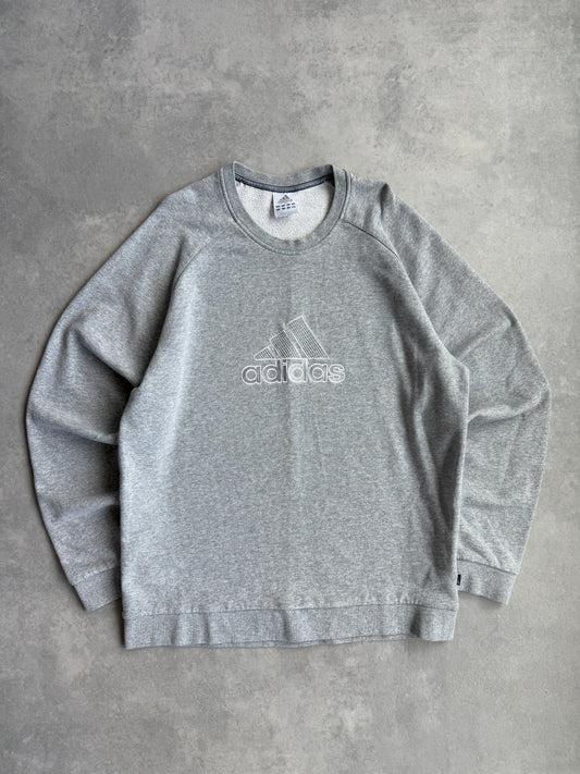 Adidas 2000s muška siva dukserica (XL)