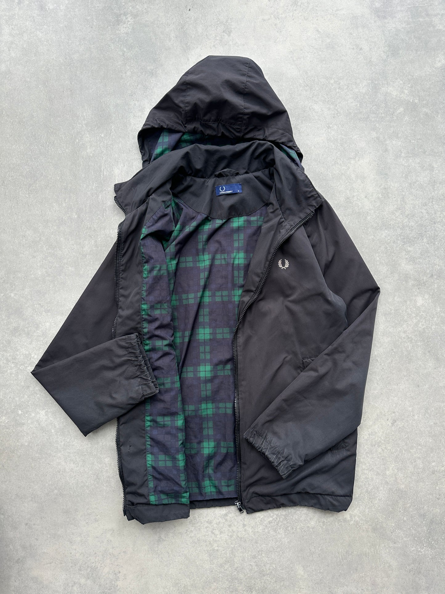 Fred Perry muška crna jakna (S)