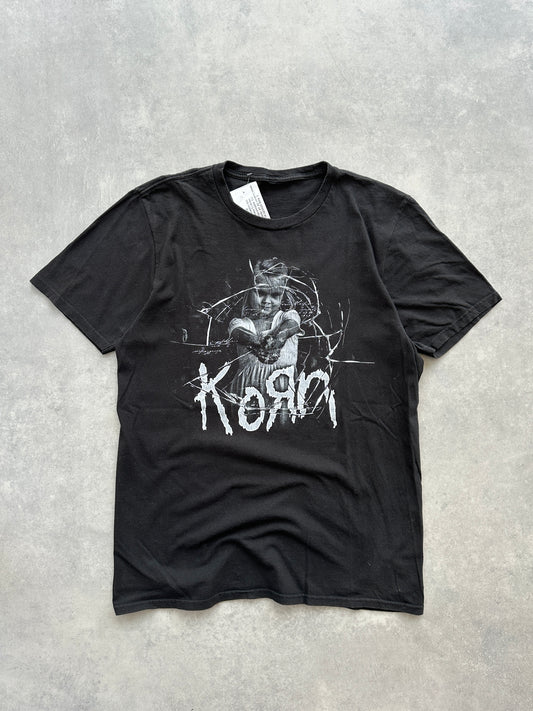 Korn muška crna bend majica (M)