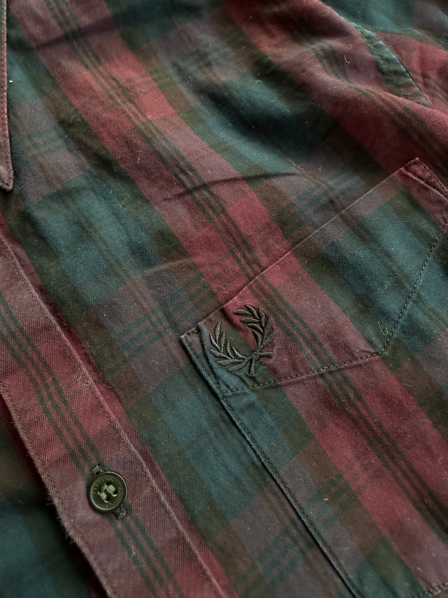 Fred Perry muška karirana košulja (S)