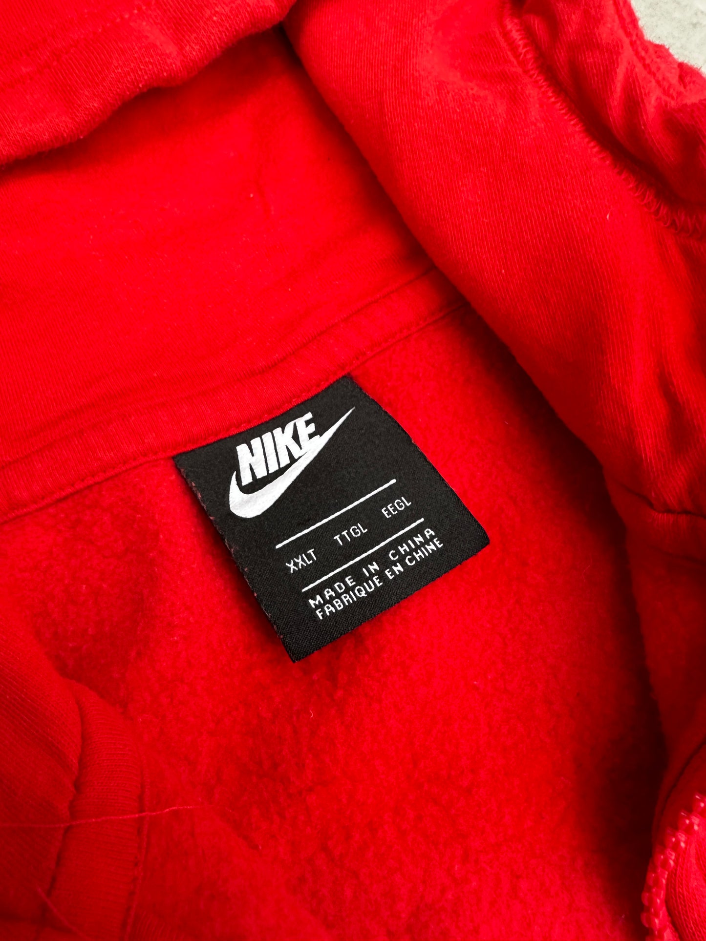 Nike muška basic crvena dukserica (XXL)