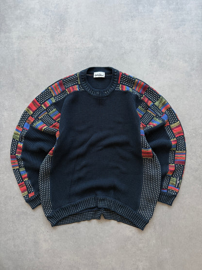 Carlo Colucci vintage muški oversized džemper (XL)