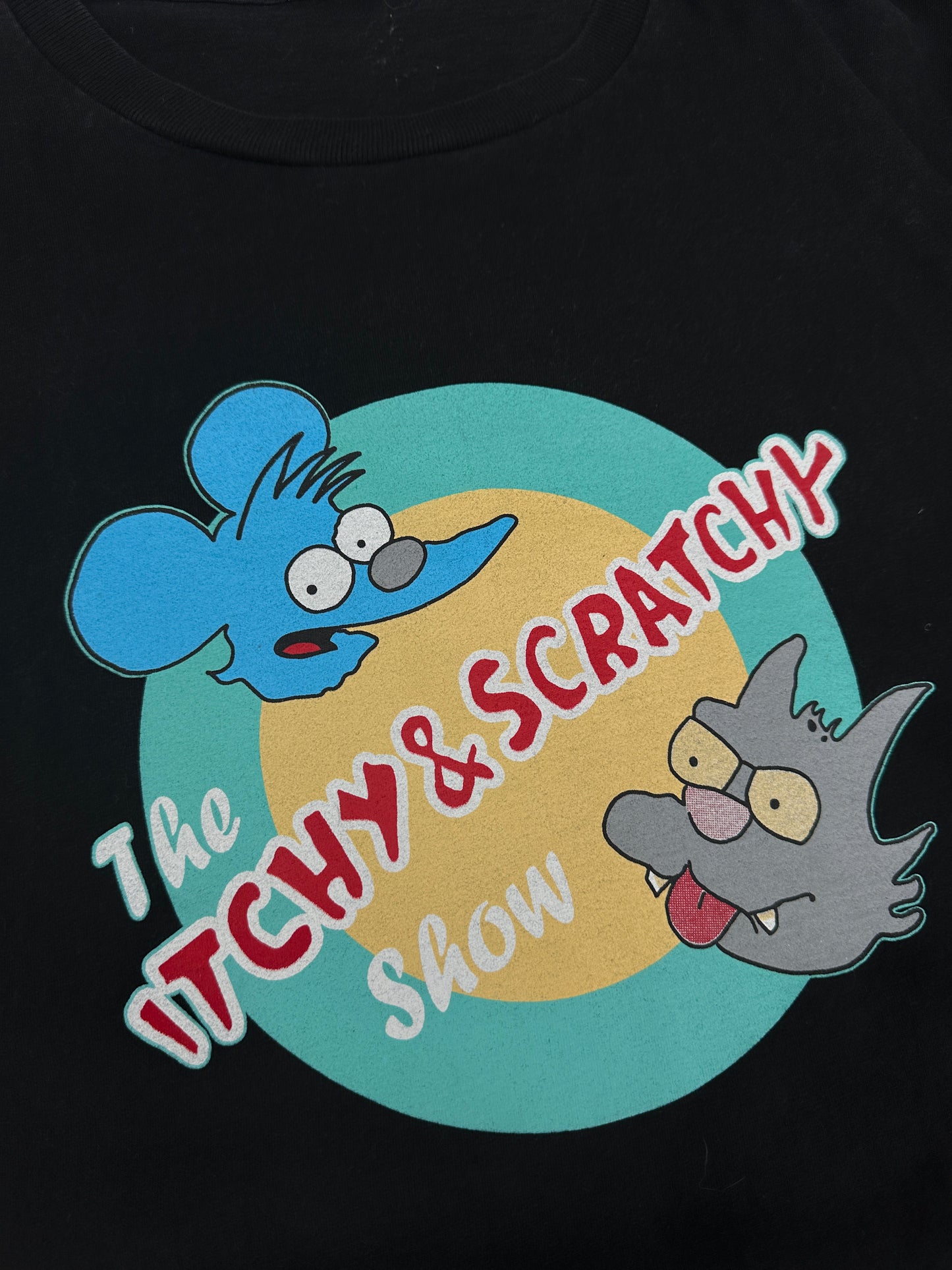 The Itchy & Scratchy show muška retro majica (L)