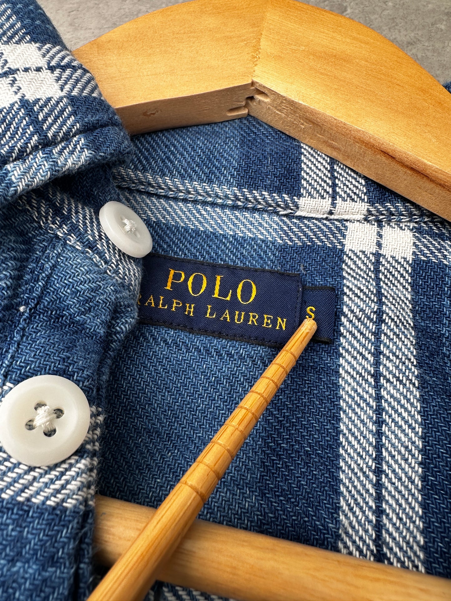 Polo by Ralph Lauren 1/2 button down muška košulja (S)